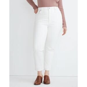 Madewell The Perfect Vintage Jean in White - Size: 31